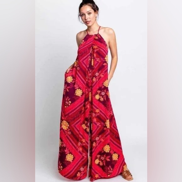 FREE PEOPLE Luca Wide Leg Jumpsuit - Picture 5 of 11